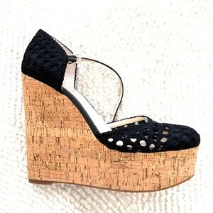 Jessica Simpson Marshela Ankle-Strap Platform Wedge Sandals